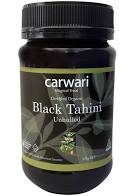 Black TahinI Unhulled Organic 375g Carwari