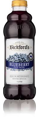 Blueberry Juice 1L Bickfords