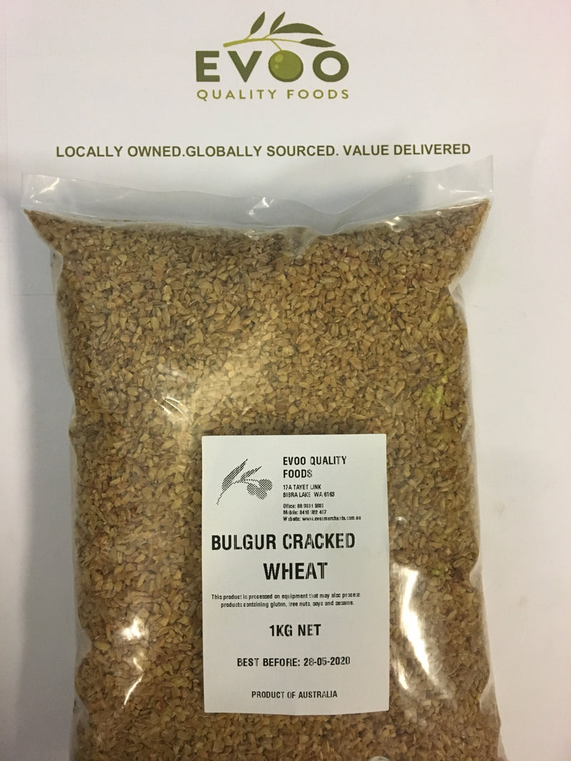 Bulgur / Burghul Cracked Wheat 1kg  Evoo QF