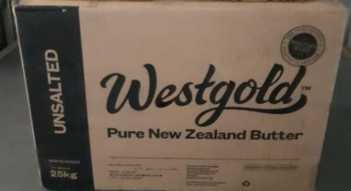 UNSALTED Butter 25kg Westgold