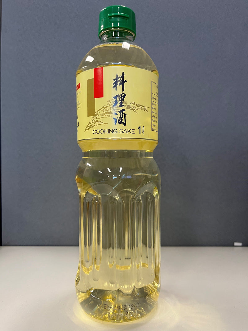 Tanaka Cooking Sake 1lt Plastic Bottle / Green Lid