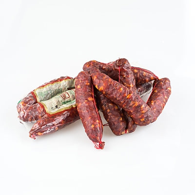 Cacciatore Hot Sausage RW Priced Per kg, approx 1.2kg GF Mondo Doro