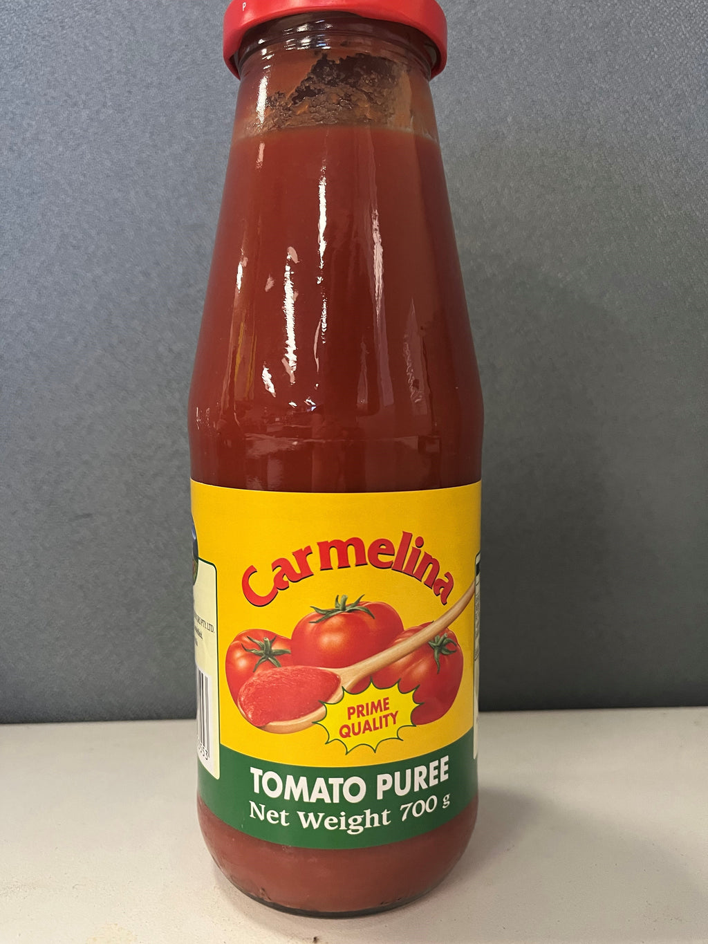 Tomato Puree Bottle  700g x 12 (Carton) Carmelina