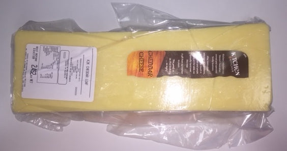 Cheddar Cheese Block RW Priced per kg, approx 2.5kg Kitchen 2 Kitchen