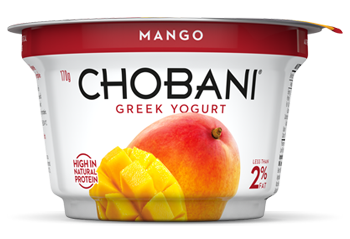 Mango  Greek Yoghurt 160g Chobani (5 Day Pre Order)