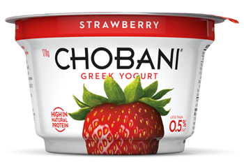 Strawberry Greek Yoghurt 160g Chobani (5 Day Pre Order)