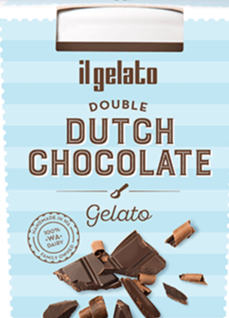 Ice Cream Double Dutch Chocolate 5L Il Gelato (Pre Order)