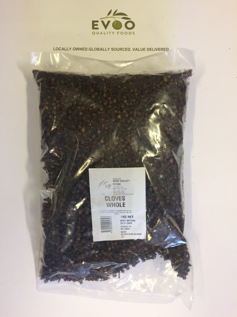 Cloves Whole 1kg Bag Evoo QF (2 Day Pre Order)