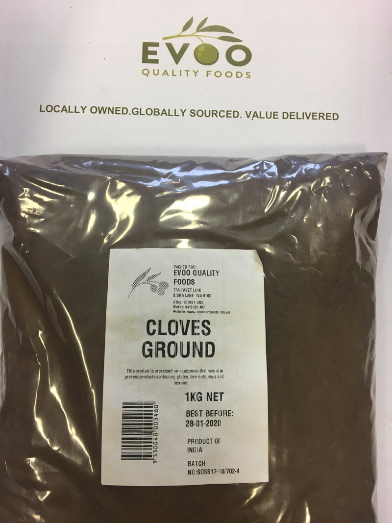 Cloves Ground 1kg Bag Evoo QF