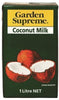 Coconut Milk 1lt UHT Tetra Pak Garden Supreme