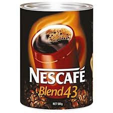 Nescafe Coffee Blend 43 500g Tin Nescafe