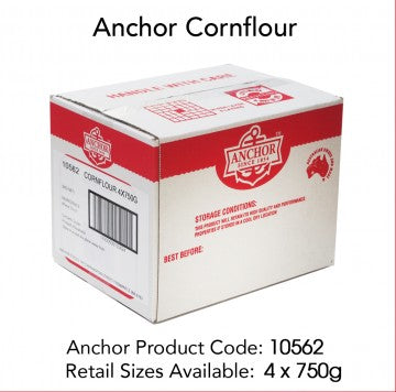 Corn Flour Wheaten 750g Packets Anchor