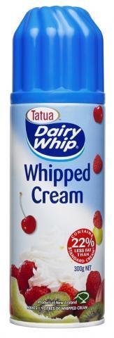 Dairy Whip 500g Can Tatua