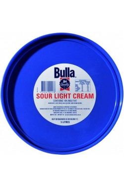Sour Cream Light 5lt Tub Bulla