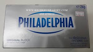 Cream Cheese 2kg Block Philadelphia