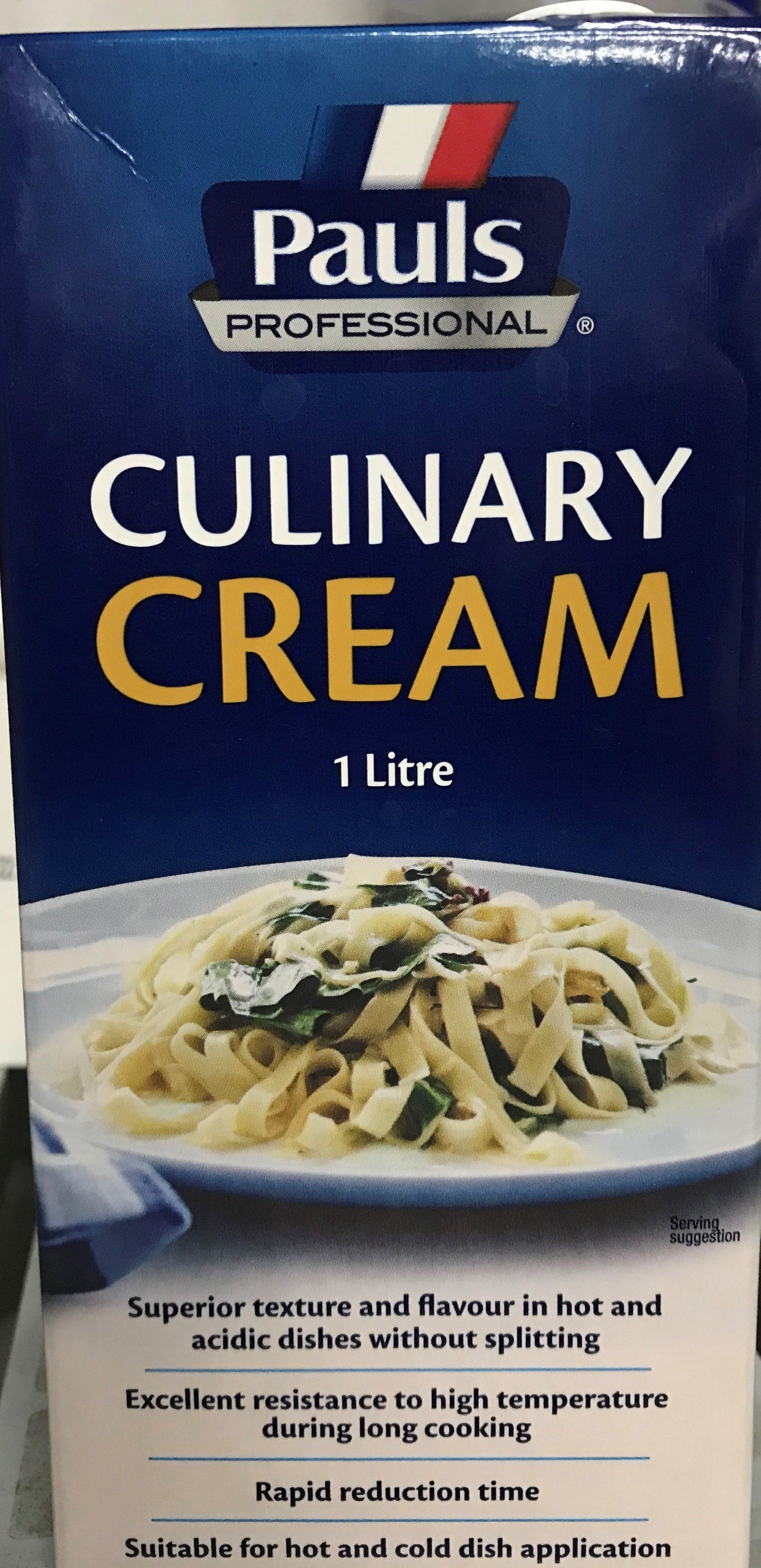 Culinary Cream 1lt Tetra Pak Pauls