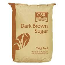 Dark Brown Sugar 25kg Bag CSR