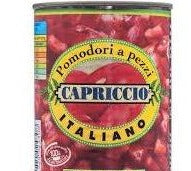 Diced Tomatoes 2.5kg tin Capriccio