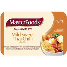 Sweet Chilli Sauce   Portion Control 100 x 10 ml  Masterfoods
