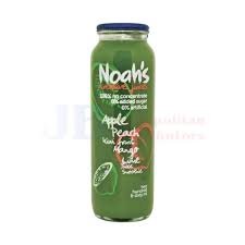 Green Smoothie Juice (Apple, Peach, Kiwi Fruit, Mango, Lime - Green Box) 260ml/12 Noah