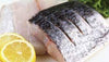 Barramundi Portions Skin On (Centre Cut) Frozen 190-210gm 5kg Blue Wave
