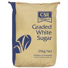 White Sugar 25kg CSR (Australian)