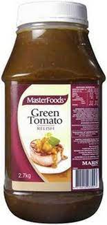 Green Tomato Relish 2.7kg Masterfoods
