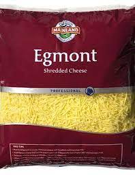 Egmont Shredded Cheddar 6 x 2kg Carton Mainland