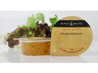 Italian Dressing Vinaigrette Portion Control 210 X 25ml Box Birch & Waite