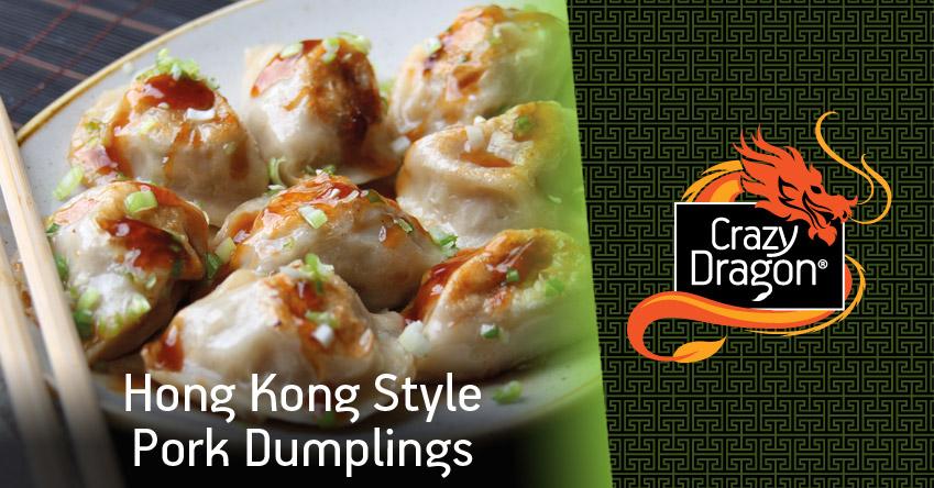 Hong Kong Style Pork Dumpling 6 x 1kg - Case Crazy Dragon