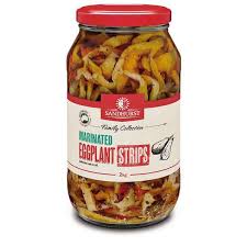 Eggplant Strips Marinated 2 kg Jar Sandhurst