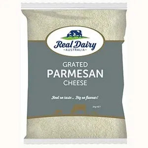 Parmesan Cheese Grated 2kg Bag Real Dairy