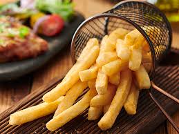 Fries Crispy Coated 10mm Chips No Skin GF 4 x 2.5kg Carton Farm Frites (Code 437.001)