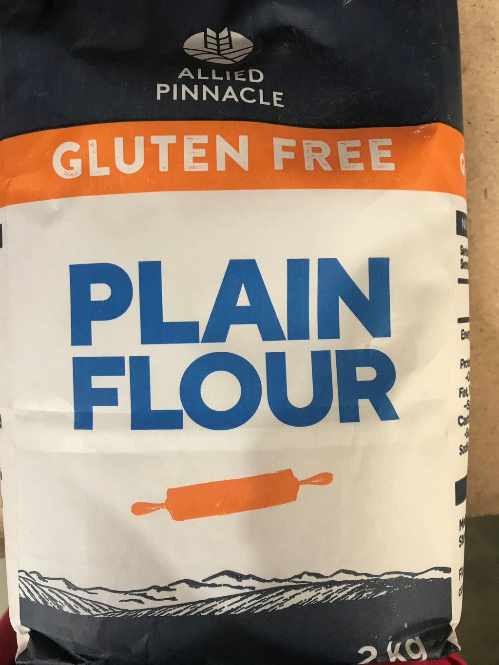 Plain Flour Gluten Free 2kg bag Allied Pinnacle