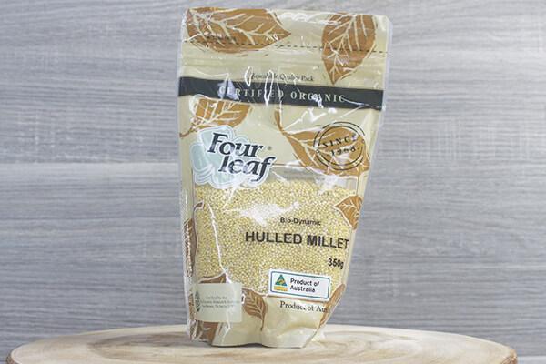Organic Hulled Millet 350g (Four Leaf)