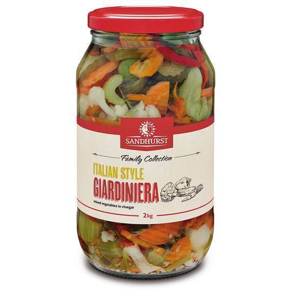 Giardiniera Italian Mix 2kg Jar Sandhurst