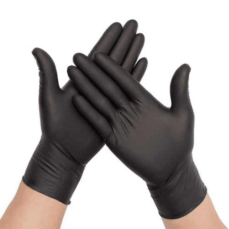 Gloves Black NITRYL-VINYL Disposable Powder Free Medium (box) Primo Plus