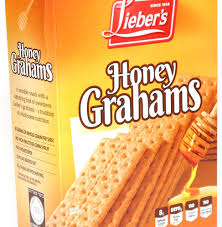 Honey Graham Crackers 408gm Packet Lieber's (D)