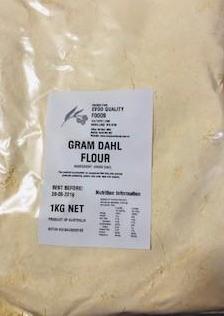 Gram Dahl Flour 1kg Bag Evoo QF (Pre Order)