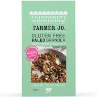 Granola Muesli Paleo Gluten Free 300gm bag Farmer Jo  - Pre order 2 days (BI)