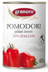Tomatoes plum peeled in tomato sauce 400gm tin Granoro