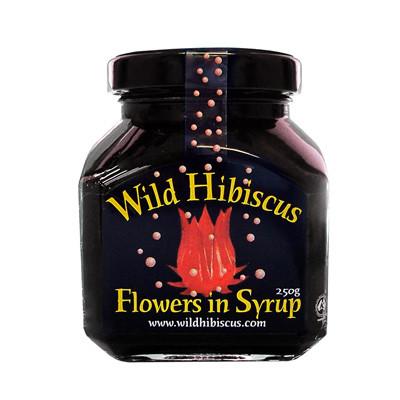 Hibiscus Flower in Syrup (11 Flowers) 250g (PRE-ORDER 2 DAYS ) Jars