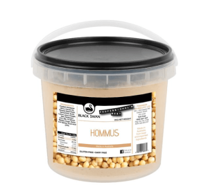 Hummus Dip 2kg Tub Gluten Free & Vegan Black Swan