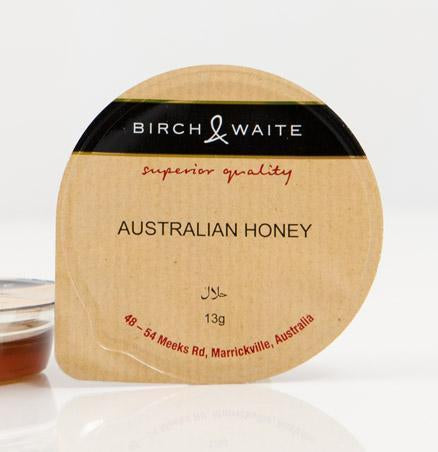 Honey Australian Portion Control 300 x 13g Box Birch & Waite