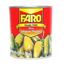 Jalapenos Whole A10 Tin Faro