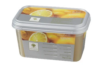 Lemon Crush Puree 1kg frozen Ravi (pre order)