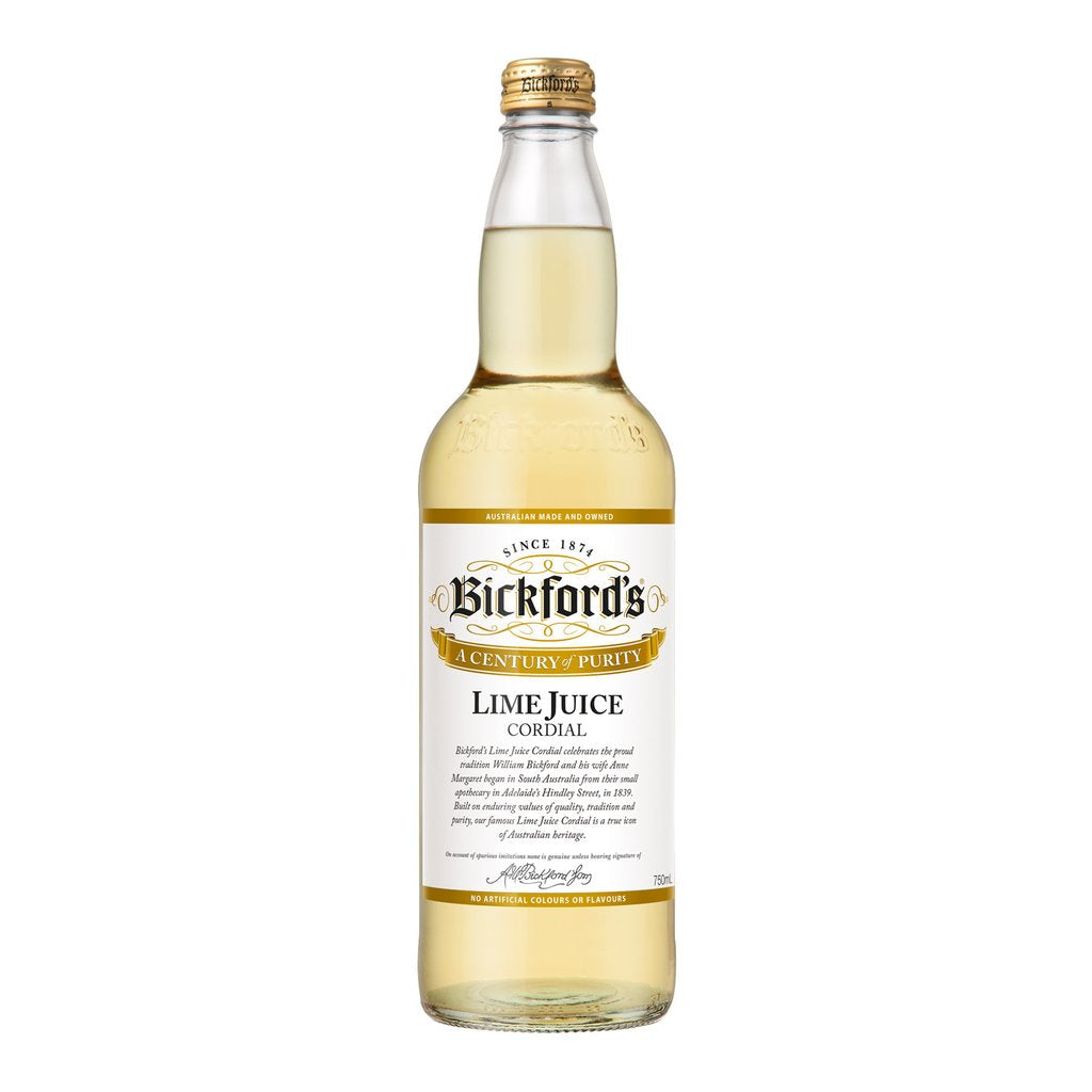 Lime Cordial 750ml Bickfords