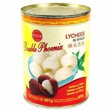 Lychees in Syrup 567g Tin Double Phoenix