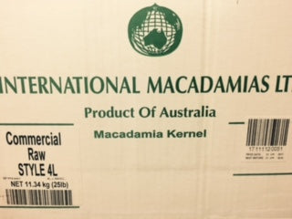 Macadamia Pieces Raw Bulk 11.34kg (Style 4)