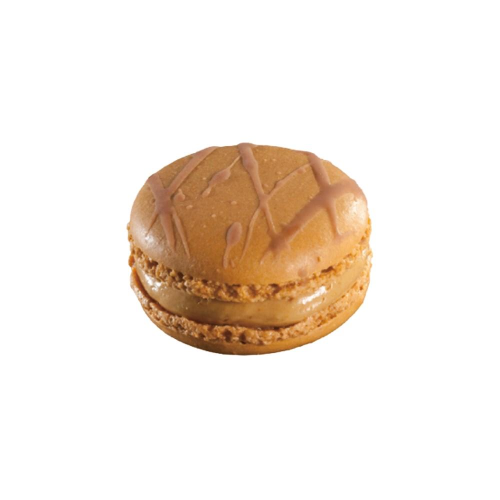 Traditional Macarons Salted Caramel 72pc x 15g Carton Frozen La Rose Noire